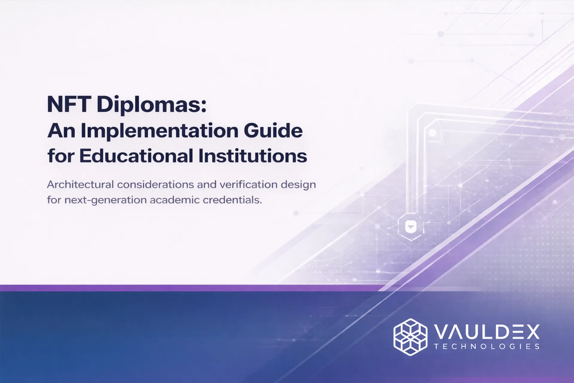 NFT Diplomas : An Implementation Guide for Educational Institutions - 206