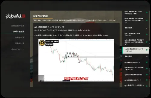【Eラーニング / 教育】教材一元化とAIチャットを備えたFX学習プラットフォーム「波乗り道場」 - 106